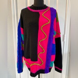 Vintage Westbound Colorful Women's Sweater